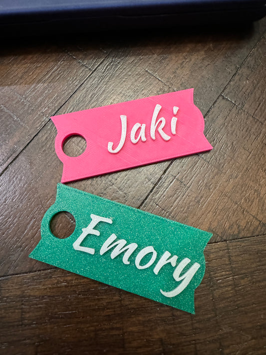 Custom Stanley Cup Nameplate (30oz & 40oz)